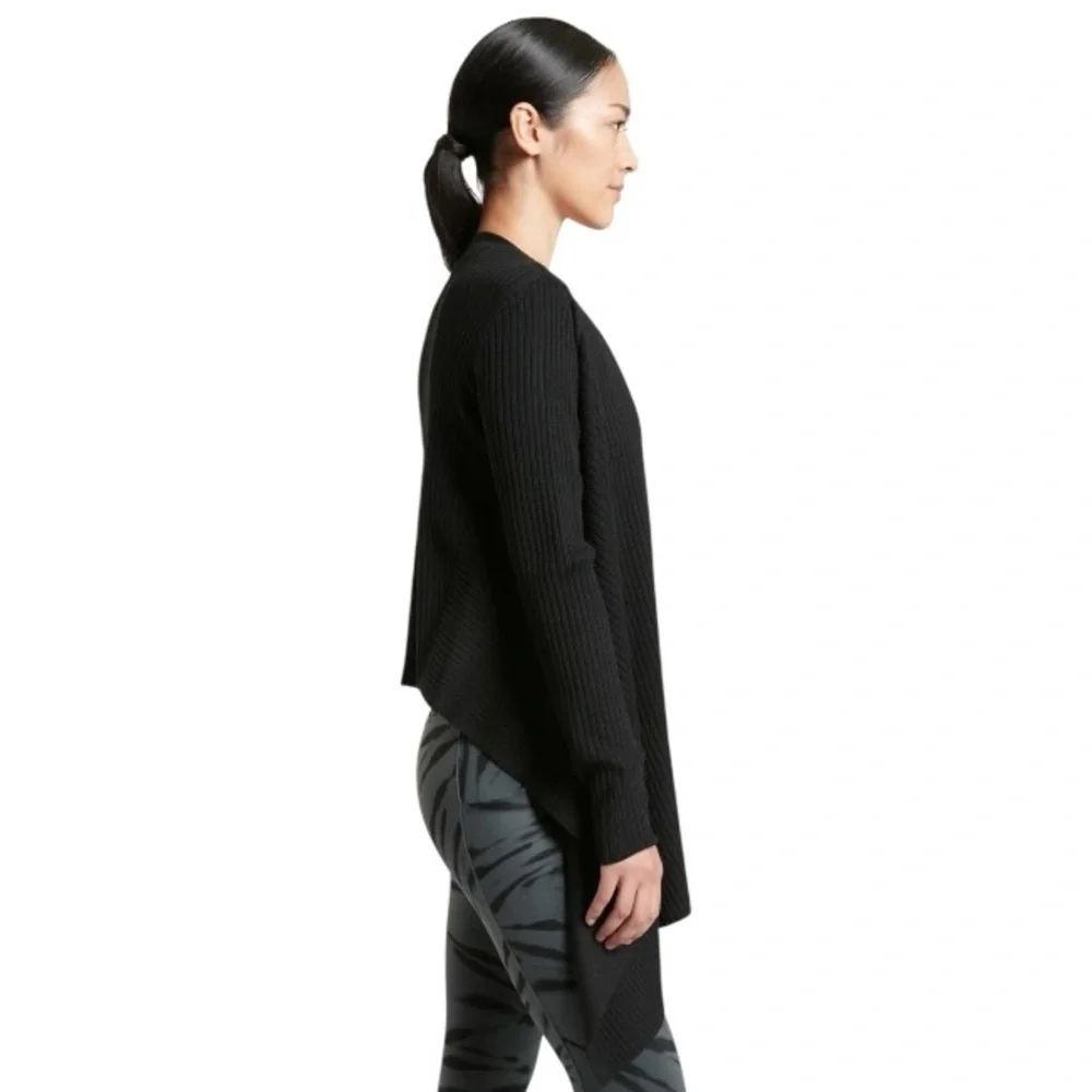 Athleta Solstice Wrap Sweater size L 599656